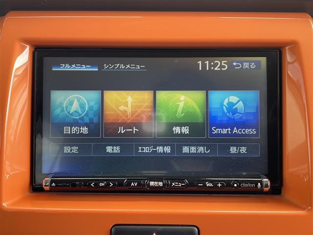 Ｇ　スマートキー　寒冷地仕様　社外メモリナビ　Ｂｌｕｅｔｏｏｔｈ接続　ＣＤ　ＤＶＤ　デュアルカメラブレーキサポート　車線逸脱警報機能　先行車発進お知らせ機能　ヒルディセントコントロール(6枚目)