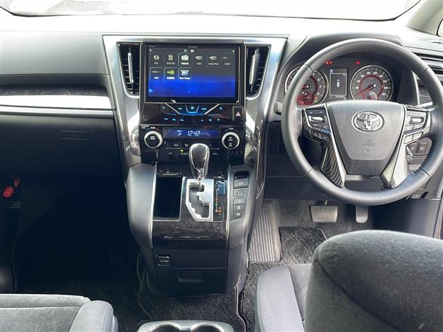 アルファード 2.5S Aパッケージ 4WD 寒冷地仕様 10型ナビ Bluetooth バックカメラ フリップダウンモニター 衝突軽減ブレーキ クルーズコントロール 両側パワースライドドア クリアランスソナー ETC LEDヘッドライト(2枚目)