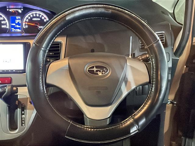 ステラ カスタムR メモリナビ TV ETC スペアキー 電格ミラー 純正フロアマット 純正ドアバイザー 社外14インチAWプッシュスタート スマートキー HIDヘッドライト フォグランプ 盗難防止システム AAC(5枚目)