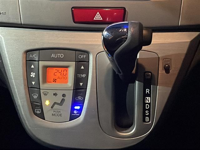 ステラ カスタムR メモリナビ TV ETC スペアキー 電格ミラー 純正フロアマット 純正ドアバイザー 社外14インチAWプッシュスタート スマートキー HIDヘッドライト フォグランプ 盗難防止システム AAC(14枚目)