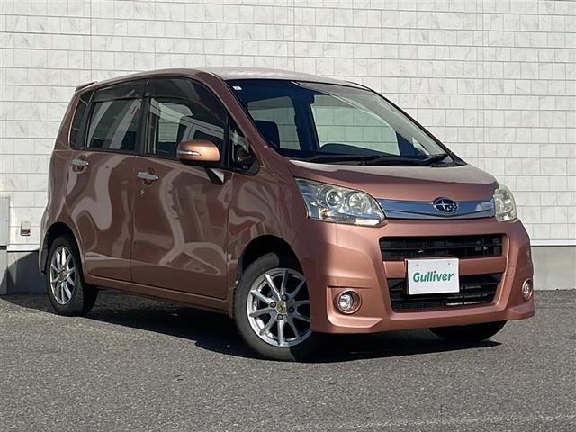 ステラ カスタムR メモリナビ TV ETC スペアキー 電格ミラー 純正フロアマット 純正ドアバイザー 社外14インチAWプッシュスタート スマートキー HIDヘッドライト フォグランプ 盗難防止システム AAC(35枚目)