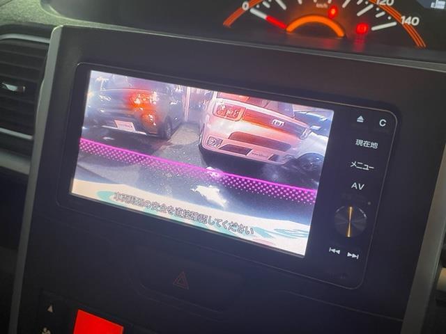 タント Ｘターボ　ＳＡＩＩ　４ＷＤ　純正ナビ　フルセグＴＶ　Ｂｌｕｅｔｏｏｔｈ　バックカメラ　衝突軽減ブレーキ　左側パワースライドドア　コーナーセンサー　ＥＴＣ　オートライト　フォグランプ　横滑り防止　ドアバイザー　スマートキー（5枚目）