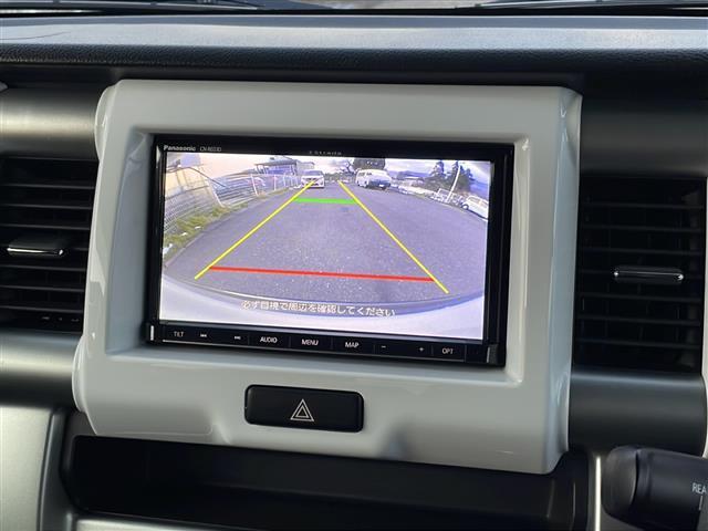 ハスラー Fリミテッド 4WD レーダーブレーキサポート 社外ナビ バックC ETC フルセグ BT ステリモ 前席シートヒーター スペアキー 純正ゴムマット 純正ドアバイザー HIDヘッドライト オートライト 電格ミラー(4枚目)