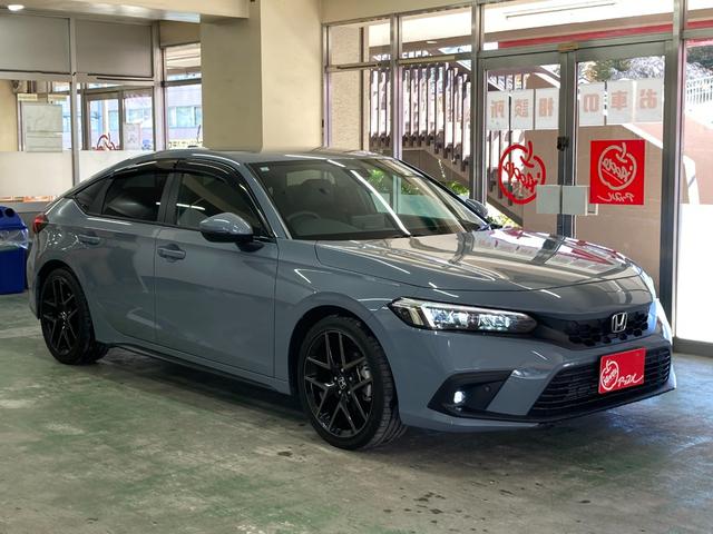 シビック ＥＸ　６速ＭＴ　クリアランスソナー　レーンアシスト　オートクルーズコントロール　衝突被害軽減システム　バックカメラ　ナビ　ＴＶ　アルミホイール　オートライト　ＬＥＤヘッドランプ　シートヒーター　スマートキー（6枚目）