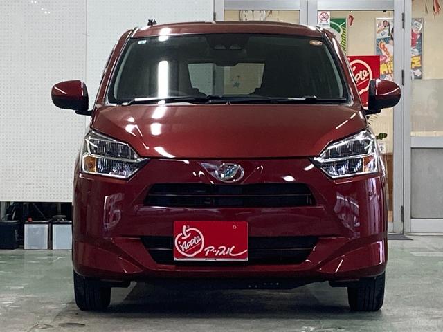 ミライース Ｘ　リミテッドＳＡＩＩＩ　ＥＴＣ　バックカメラ　クリアランスソナー　衝突被害軽減システム　オートマチックハイビーム　オートライト　ＬＥＤヘッドランプ　キーレスエントリー　アイドリングストップ　電動格納ミラー　ＣＶＴ（2枚目）