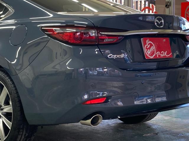 ＭＡＺＤＡ６セダン ２５Ｓ　Ｌパッケージ　純正ナビ　ＴＶ　ＢＴ　ＣＤ　ＤＶＤ　ＢＯＳＥサウンド　全方位カメラ　ＥＴＣ　純正１９インチＡＷ　レーダークルコン　ＢＳＭ　レザーシート　シートヒーター　ドラレコ　ＨＵＤ　ワンオーナー　禁煙車（18枚目）