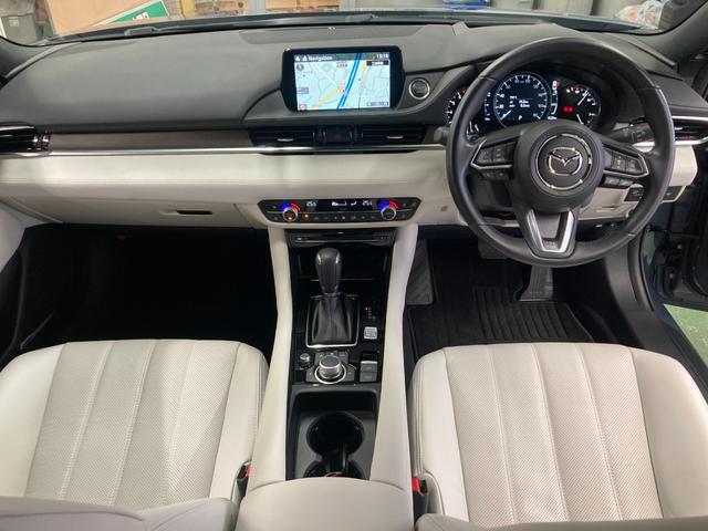 ＭＡＺＤＡ６セダン ２５Ｓ　Ｌパッケージ　純正ナビ　ＴＶ　ＢＴ　ＣＤ　ＤＶＤ　ＢＯＳＥサウンド　全方位カメラ　ＥＴＣ　純正１９インチＡＷ　レーダークルコン　ＢＳＭ　レザーシート　シートヒーター　ドラレコ　ＨＵＤ　ワンオーナー　禁煙車（31枚目）