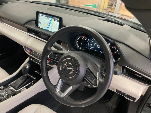 ＭＡＺＤＡ６セダン ２５Ｓ　Ｌパッケージ　純正ナビ　ＴＶ　ＢＴ　ＣＤ　ＤＶＤ　ＢＯＳＥサウンド　全方位カメラ　ＥＴＣ　純正１９インチＡＷ　レーダークルコン　ＢＳＭ　レザーシート　シートヒーター　ドラレコ　ＨＵＤ　ワンオーナー　禁煙車（32枚目）