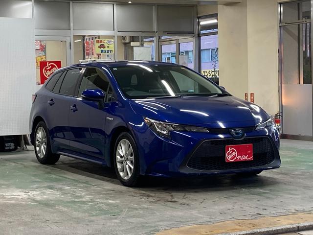 カローラツーリング ハイブリッド　Ｓ　バックカメラ　ナビ　クリアランスソナー　オートクルーズコントロール　レーンアシスト　衝突被害軽減システム　アルミホイール　　ＬＥＤヘッドランプ　スマートキー（3枚目）