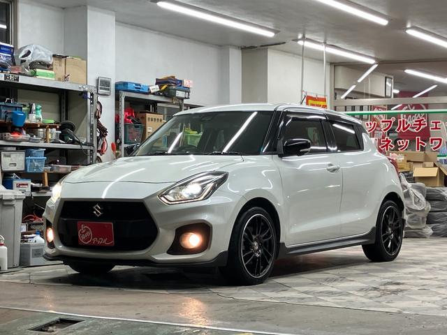 スイフトスポーツ ベースグレード　衝突軽減ブレーキ／パナソニックナビ・全方位カメラ・フルセグ／ＬＥＤヘッドランプ／インテリキー／レイズ１７インチＡＷ／ユピテル前後ドラレコ／シートヒーター／ＥＴＣ／１年保証付き（3枚目）