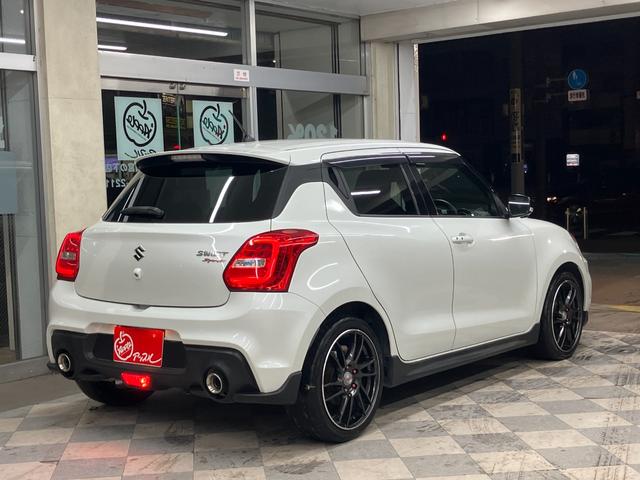 スイフトスポーツ ベースグレード　衝突軽減ブレーキ／パナソニックナビ・全方位カメラ・フルセグ／ＬＥＤヘッドランプ／インテリキー／レイズ１７インチＡＷ／ユピテル前後ドラレコ／シートヒーター／ＥＴＣ／１年保証付き（7枚目）