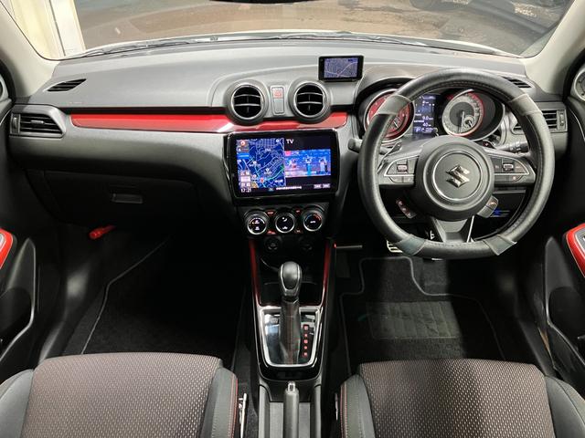 スイフトスポーツ ベースグレード　衝突軽減ブレーキ／パナソニックナビ・全方位カメラ・フルセグ／ＬＥＤヘッドランプ／インテリキー／レイズ１７インチＡＷ／ユピテル前後ドラレコ／シートヒーター／ＥＴＣ／１年保証付き（10枚目）