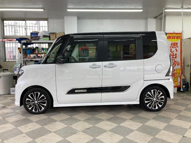 タント カスタムＲＳ　１オーナー　全周囲カメラ　衝突被害軽減システム　両側電動スライド　ナビ　ＴＶ　クリアランスソナー　オートクルーズコントロール　レーンアシスト　オートライト　ＬＥＤヘッドランプ　スマートキー　ＥＴＣ（6枚目）