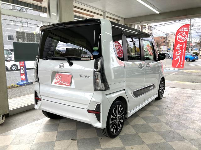 タント カスタムＲＳ　１オーナー　全周囲カメラ　衝突被害軽減システム　両側電動スライド　ナビ　ＴＶ　クリアランスソナー　オートクルーズコントロール　レーンアシスト　オートライト　ＬＥＤヘッドランプ　スマートキー　ＥＴＣ（8枚目）