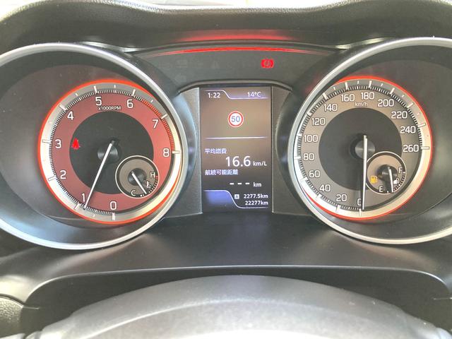 スイフトスポーツ ベースグレード　全周囲カメラ　ナビ　ＴＶ　クリアランスソナー　オートクルーズコントロール　レーンアシスト　衝突被害軽減システム　アルミホイール　オートライト　ＬＥＤヘッドランプ　スマートキー　電動格納ミラー（24枚目）