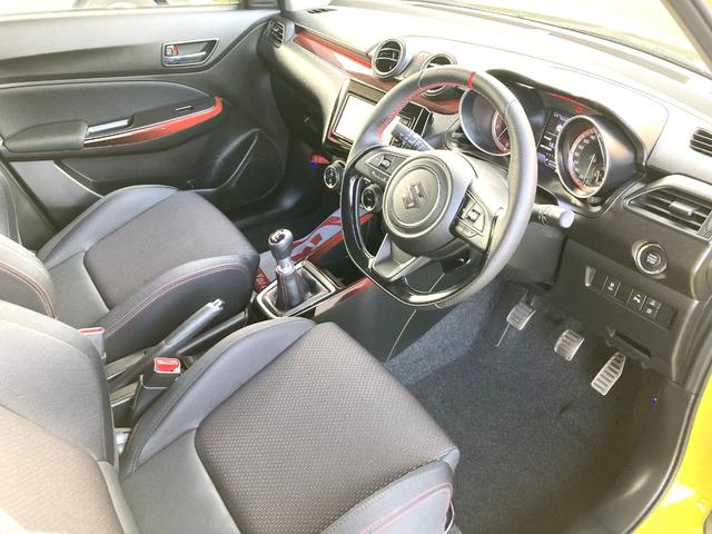 スイフトスポーツ ベースグレード　全周囲カメラ　ナビ　ＴＶ　クリアランスソナー　オートクルーズコントロール　レーンアシスト　衝突被害軽減システム　アルミホイール　オートライト　ＬＥＤヘッドランプ　スマートキー　電動格納ミラー（26枚目）