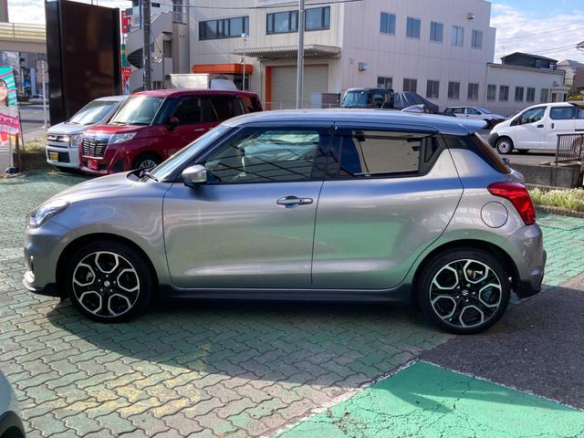 スイフトスポーツ ベースグレード 6速MT 純正8インチナビ フルセグTV 全方位モニター 前後ドライブレコーダー ETC デュアルセンサーブレーキサポート レーダークルーズコントロール 禁煙車 整備記録簿 1年保証(4枚目)