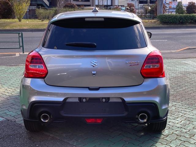 スイフトスポーツ ベースグレード 6速MT 純正8インチナビ フルセグTV 全方位モニター 前後ドライブレコーダー ETC デュアルセンサーブレーキサポート レーダークルーズコントロール 禁煙車 整備記録簿 1年保証(6枚目)