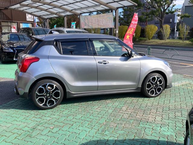 スイフトスポーツ ベースグレード 6速MT 純正8インチナビ フルセグTV 全方位モニター 前後ドライブレコーダー ETC デュアルセンサーブレーキサポート レーダークルーズコントロール 禁煙車 整備記録簿 1年保証(8枚目)