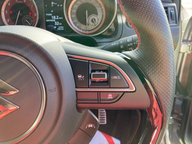 スイフトスポーツ ベースグレード 6速MT 純正8インチナビ フルセグTV 全方位モニター 前後ドライブレコーダー ETC デュアルセンサーブレーキサポート レーダークルーズコントロール 禁煙車 整備記録簿 1年保証(38枚目)