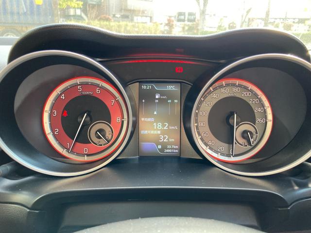 スイフトスポーツ ベースグレード 6速MT 純正8インチナビ フルセグTV 全方位モニター 前後ドライブレコーダー ETC デュアルセンサーブレーキサポート レーダークルーズコントロール 禁煙車 整備記録簿 1年保証(39枚目)