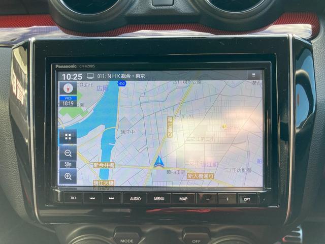 スイフトスポーツ ベースグレード 6速MT 純正8インチナビ フルセグTV 全方位モニター 前後ドライブレコーダー ETC デュアルセンサーブレーキサポート レーダークルーズコントロール 禁煙車 整備記録簿 1年保証(42枚目)