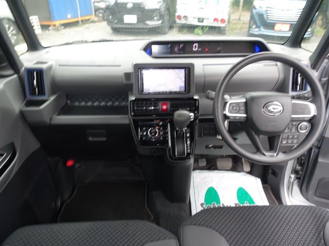 カスタムX スマートアシスト パナソニックナビ フルセグTV DVD再生 Bluetooth バックモニター 運転席スーパースライドシート 両側オートスライドドア 禁煙車 ハーフレザーシート 最長10年保証対象車(26枚目)