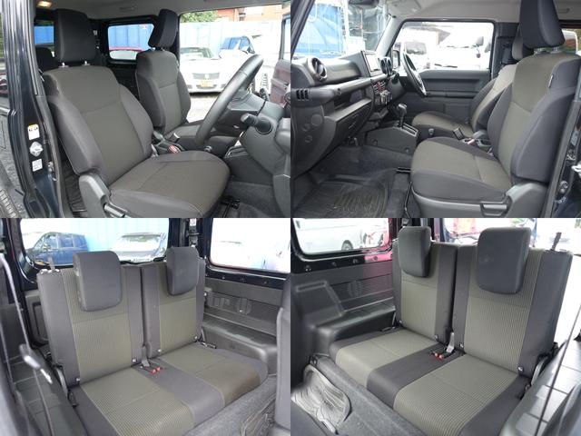 ジムニー XC ターボ ナビTV バックカメラ Bluetooth DVD再生 禁煙 車両鑑定付 リフトアップ 社外アルミ メッキグリル シートヒーター スマートキー セーフティサポート 最長10年保証加入対象車(3枚目)