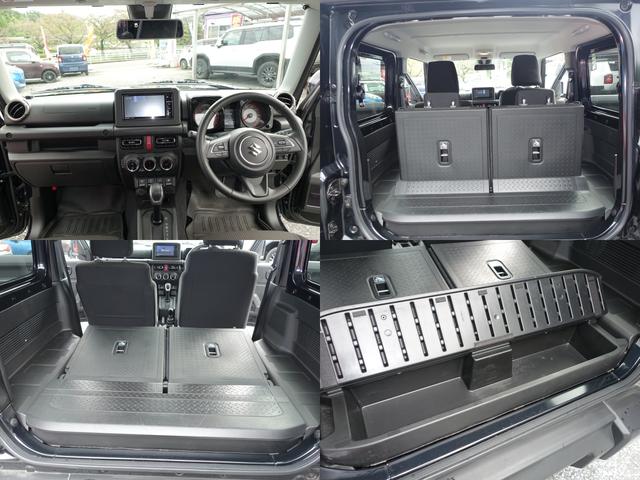 ジムニー XC ターボ ナビTV バックカメラ Bluetooth DVD再生 禁煙 車両鑑定付 リフトアップ 社外アルミ メッキグリル シートヒーター スマートキー セーフティサポート 最長10年保証加入対象車(4枚目)