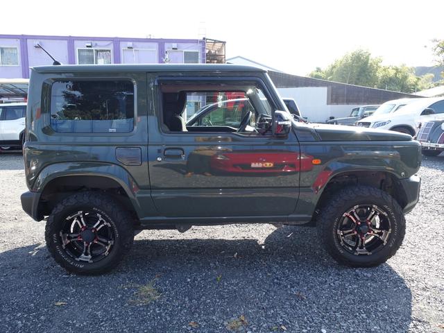 ジムニー ＸＣ　ナビＴＶ　Ｂｌｕｅｔｏｏｔｈ　ＤＶＤ再生　禁煙車　車両鑑定書付　社外ＲＡＹＳ１６アルミ　ＢＦグッドリッジマッドタイヤ　リフトアップ　ホワイトグリル　背面タイヤ　スペアキー付　最長１０年保証加入対象車（15枚目）