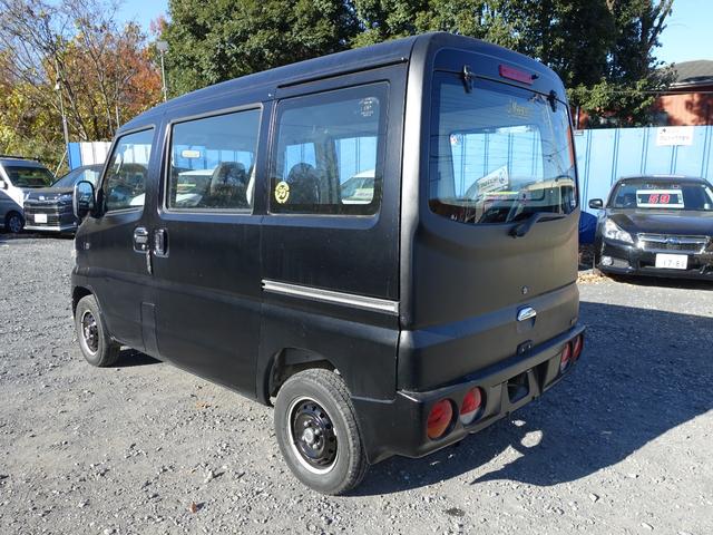 クリッパーバン ＤＸ　ブラック自家塗装オールペン車　社外ナビＴＶ　ＤＶＤ再生　オートマ　ハイルーフ　走行３３５００キロ　車両鑑定書付（14枚目）