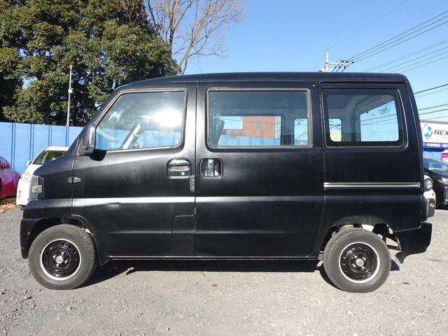 クリッパーバン ＤＸ　ブラック自家塗装オールペン車　社外ナビＴＶ　ＤＶＤ再生　オートマ　ハイルーフ　走行３３５００キロ　車両鑑定書付（15枚目）