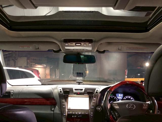 ＬＳ ＬＳ６００ｈＬ後席セパレートシートパッケージ　冷蔵庫・マッサージシート・マークレビンソン・サンルーフ（50枚目）