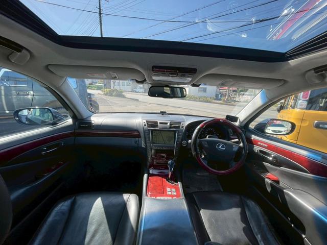 ＬＳ ＬＳ６００ｈＬ後席セパレートシートパッケージ　冷蔵庫・マッサージシート・マークレビンソン・サンルーフ（59枚目）
