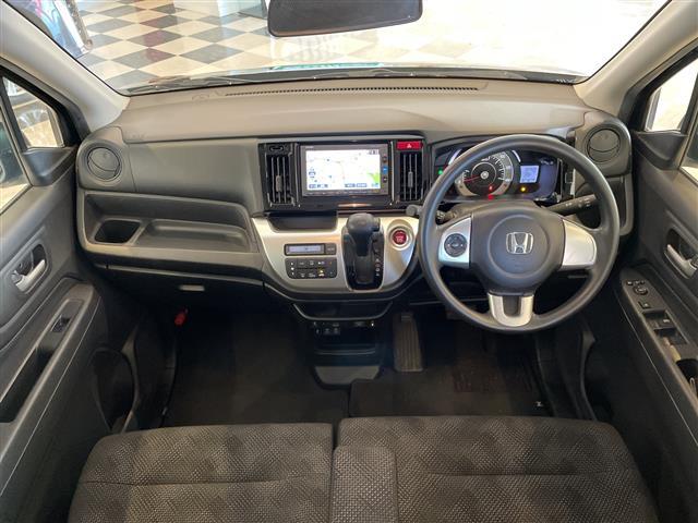 N-WGN G・ターボパッケージ 禁煙車/純正ナビ(CD/DVD/Bluetooth/USB)/フルセグ/バックカメラ/シートヒーター/プッシュスタート/ステアリングスイッチ/ETC/フロアマット/ドアバイザー/アイドリングストップ(2枚目)