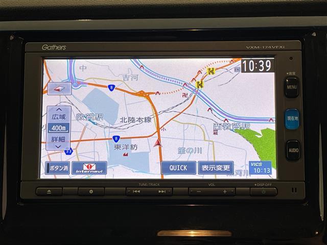 N-WGN G・ターボパッケージ 禁煙車/純正ナビ(CD/DVD/Bluetooth/USB)/フルセグ/バックカメラ/シートヒーター/プッシュスタート/ステアリングスイッチ/ETC/フロアマット/ドアバイザー/アイドリングストップ(3枚目)