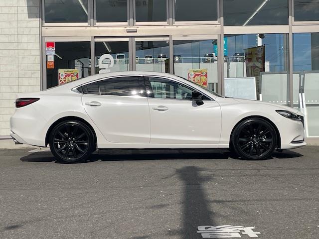 MAZDA6セダン XD ブラックトーンエディション ディーゼル車/4WD/MT車/純正ディスプレイオーディオ/BOSEサウンド/本革赤革シート/シートメモリ/パワーシート/360°ビューモニタ/シートヒータ/ステアリングヒータ/前後ドラレコ/冬タイヤ付(7枚目)