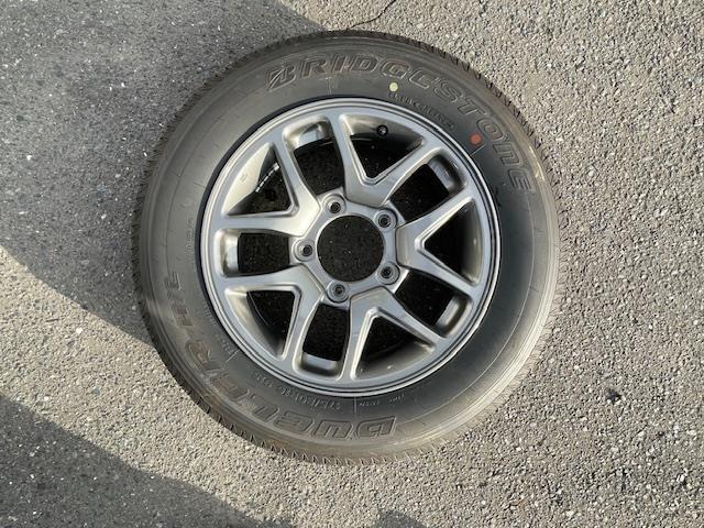 ジムニー XC ワンオーナー/衝突軽減ブレーキ/ターボ/4WD/クルーズコントロール/レーンアシスト/ダウンヒルアシストコントロール/純正16インチアルミホイール(夏)/社外16インチアルミホイール(7枚目)