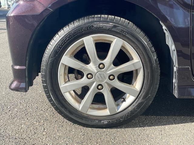 ワゴンＲ ハイブリッドＦＺ　４ＷＤ／Ｄ／Ｎ席シートヒーター／純正オーディオ／ステアリングスイッチ／プッシュスタート／電動格納ウインカーミラー／ディーラー記録簿Ｒ２／Ｒ３／Ｒ５／Ｒ７／スペアキー／スタッドレスタイヤＡＷ車載（15枚目）