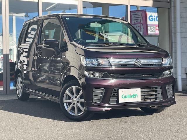 ワゴンＲ ハイブリッドＦＺ　４ＷＤ／Ｄ／Ｎ席シートヒーター／純正オーディオ／ステアリングスイッチ／プッシュスタート／電動格納ウインカーミラー／ディーラー記録簿Ｒ２／Ｒ３／Ｒ５／Ｒ７／スペアキー／スタッドレスタイヤＡＷ車載（16枚目）