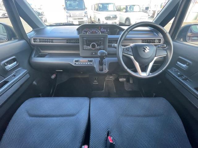 ワゴンＲ ハイブリッドＦＺ　４ＷＤ／Ｄ／Ｎ席シートヒーター／純正オーディオ／ステアリングスイッチ／プッシュスタート／電動格納ウインカーミラー／ディーラー記録簿Ｒ２／Ｒ３／Ｒ５／Ｒ７／スペアキー／スタッドレスタイヤＡＷ車載（24枚目）