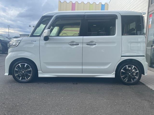 スペーシアカスタム ハイブリッドXS 4WD/HV/社外ナビ(フルセグ/AM/FM)/両側パワースライドドア/リアサーキュレーター/D/N席シートヒーター/パーキングセンサー/コーナーセンサー/衝突軽減システム/横滑り防止(30枚目)