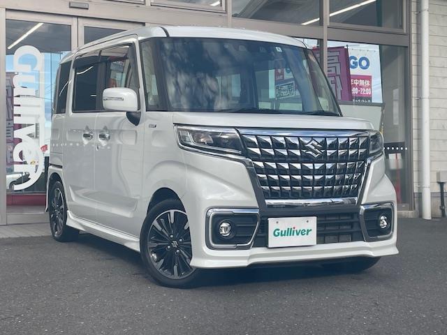 スペーシアカスタム ハイブリッドXS 4WD/HV/社外ナビ(フルセグ/AM/FM)/両側パワースライドドア/リアサーキュレーター/D/N席シートヒーター/パーキングセンサー/コーナーセンサー/衝突軽減システム/横滑り防止(31枚目)