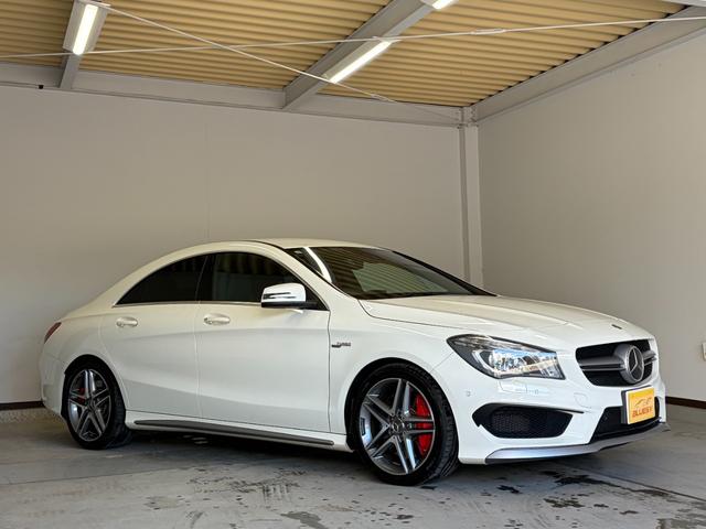 ＣＬＡクラス ＣＬＡ４５　ＡＭＧ　４マチック　レーダーセーフティＰＫＧ　純正ナビ　フルセグＴＶ　ＡＣＣ　ＢＳＭ　シートヒーター　２０２５ｙタイヤ　ドラレコ（4枚目）