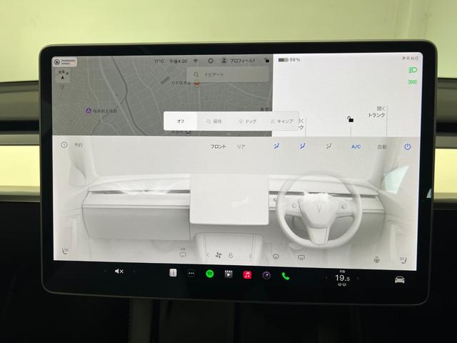 モデル3 ロングレンジ 走行2.2万キロ・正規ディーラー車・上海製造・Intel Atom・オートパイロット・ガラスルーフ・ホワイトレザーシート・パワートランク・純正19インチアルミホイール・シートヒーター・パワーシート(45枚目)