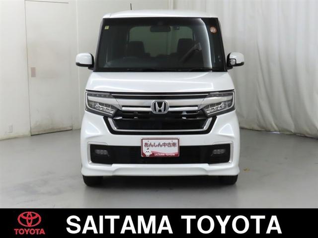 Ｎ－ＢＯＸカスタム Ｌ　衝突回避軽減ブレーキ　踏み間違い制御装置　車線逸脱警報　オートハイビーム　バックモニター　ＥＴＣ　スマートキー　片側電動スライドドア　ＬＥＤヘッドランプ　メモリーナビ　フルセグＴＶ　ＣＤＤＶＤ再生（4枚目）