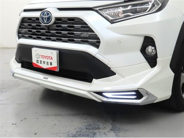 RAV4 ハイブリッドG モデリスタ製エアロ メモリーナビ フルセグTV メディアプレイヤー接続 パノラミックビューモニター シートヒーター パワーバックドア 衝突回避軽減ブレーキ 踏み間違い制御装置 オートハイビーム 4WD(6枚目)