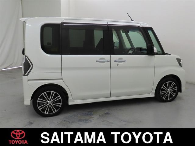 タント カスタムＲＳ　トップエディションＳＡＩＩＩ　衝突回避軽減ブレーキ　踏み間違い制御装置　車線逸脱警報　オートハイビーム　バックモニター　ＥＴＣ　両側電動スライドドア　ＬＥＤヘッドランプ　シートヒーター　メモリーナビ　フルセグＴＶ　ＣＤＤＶＤ再生（7枚目）