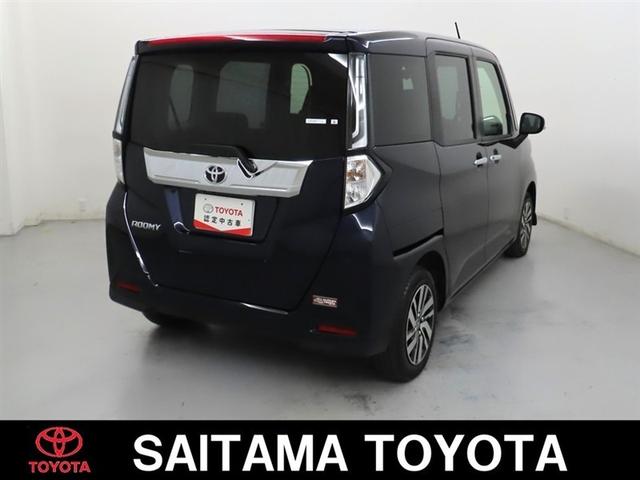 ルーミー カスタムＧ　衝突回避軽減ブレーキ　踏み間違い制御装置　車線逸脱警報　オートハイビーム　バックモニター　ＥＴＣ　両側電動スライドドア　ＬＥＤヘッドランプ　ディスプレイオーディオ　フルセグＴＶ　メディアプレイヤー接続（3枚目）