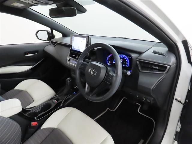 カローラ ハイブリッド ダブルバイビー 衝突回避軽減ブレーキ 踏み間違い制御装置 車線逸脱警報 オートハイビーム ブラインドモニター バックモニター ETC LEDヘッドランプ シートヒーター メモリーナビ フルセグTV CDDVD再生(8枚目)